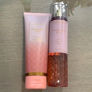 Bath & Body Works Champagne Toast Lotion + Mist